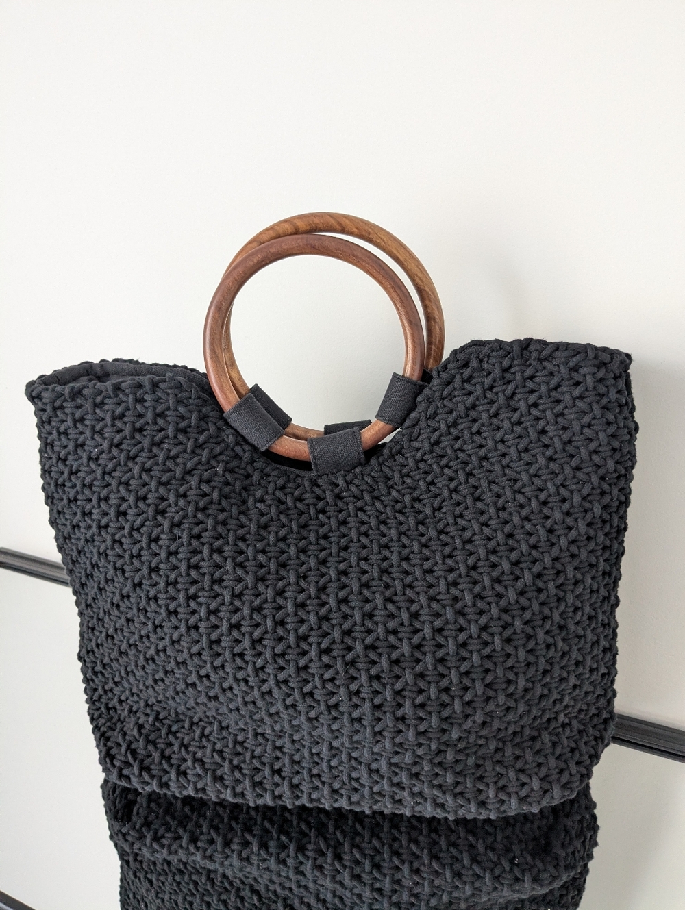 NWT Circus by Sam Edelmon - Black Woven Purse